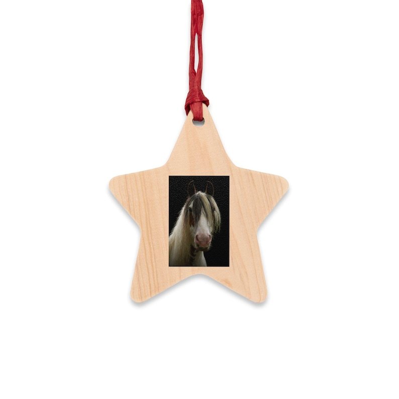 Personalised Photo Wooden Christmas Ornament