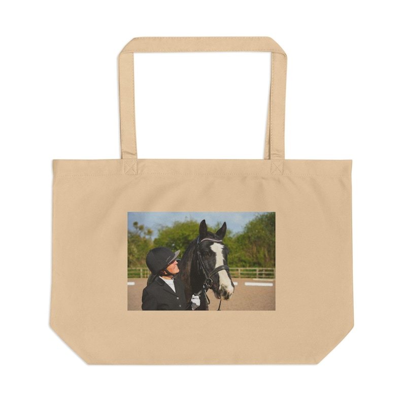 Personalised Photo Tote Bag – Large Organic Cotton